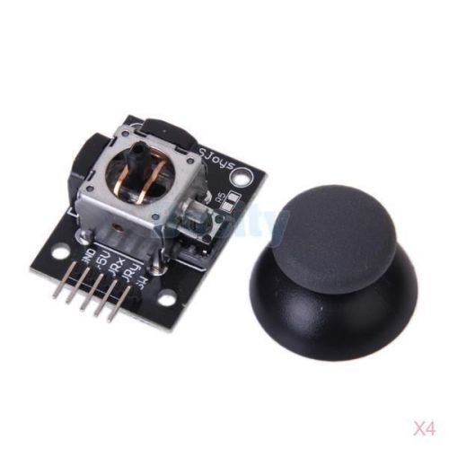 4x diy dual-axis biaxial xy thumb game joystick ky-023 module for arduino for sale