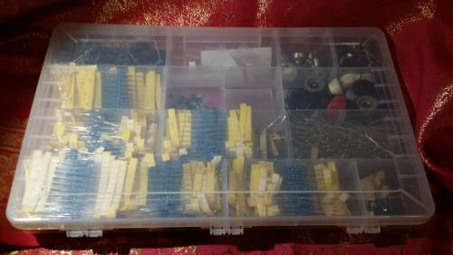 misc. electronic components grab bag!   diy electronics check it out!
