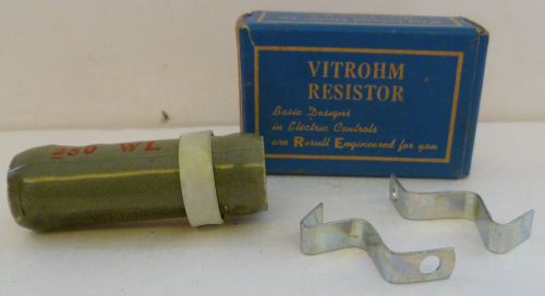 Ward Leonard Electric Co. Adjustable Resistor Vitrohm, 25 Watts 250 Ohms NOS Vtg