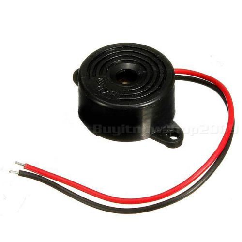 Piezo electronic tone buzzer alarm 95db continuous sound 12v mounting hole bywg for sale