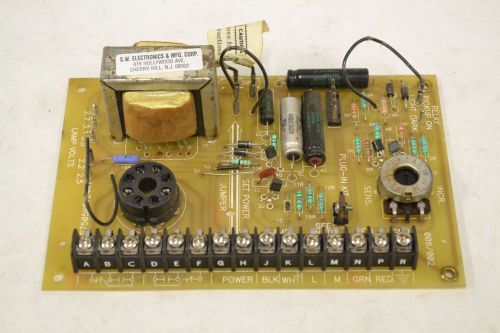 GENERAL ELECTRIC GE 3S7505KF124A1 PHOTOELECTRIC CONTROL CIRCUIT BOARD B304760