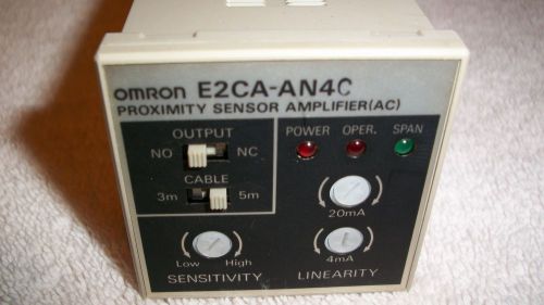 OMRON E2CA-AN4C Proximity Sensor Amplifier