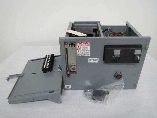 Square d 8536 sco3 starter size1 600v 10hp disconnect fusible mcc bucket b334189 for sale