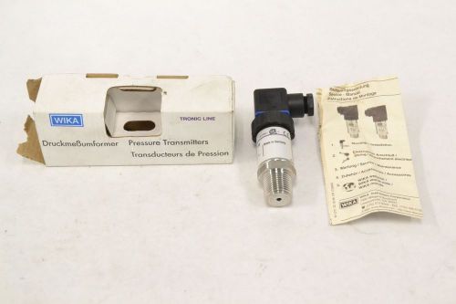New wika 4289570 s-10 4-20ma pressure 10-30v-dc -30-0in-hg transmitter b303564 for sale