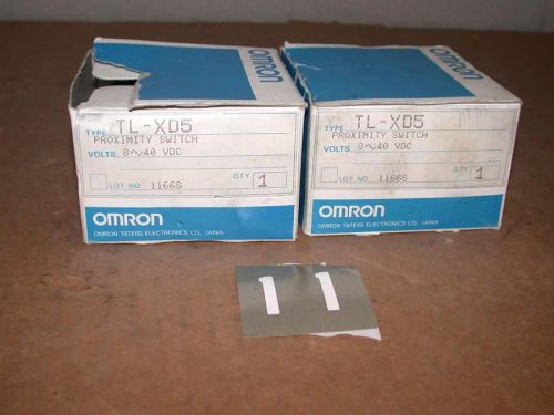 Omron TL-XD5 Proximity Switch TLXD5 NIB  Free S&amp;H