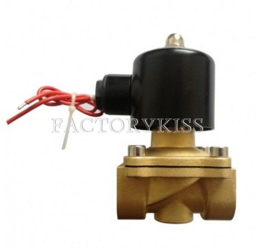 Dc 24v 3/4&#034; n/c solenoid valve for gas water and air gbw for sale