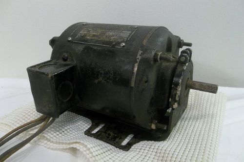 Vintage emerson electric 1/20 hp motor ac fan duty model s44 to 808 for sale