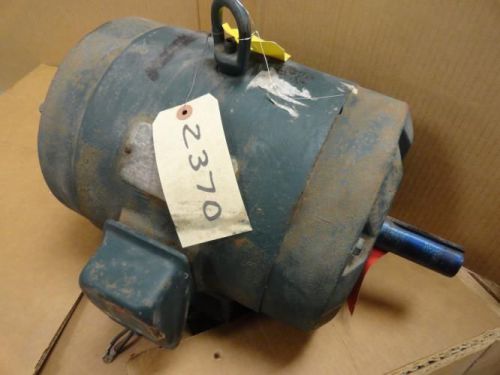 144499 Used, Reliance Y271005A21 Motor, 7.5/5.5HP, 1740/1165RPM, 460V, 10/6A