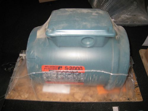 Reliance electric s-2000 p14h1448s, 1 hp, 208-230/460 vac 3 phase, 1725rpm for sale