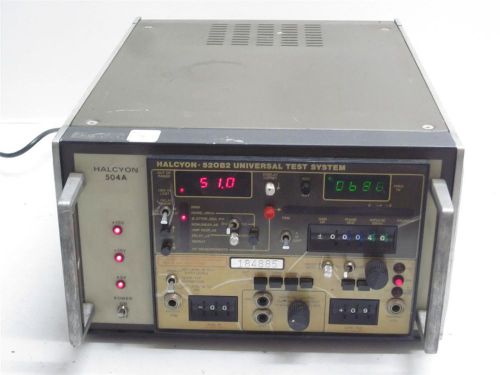 Halcyon 504a  universal test systems voice frequency measurement attenuation for sale