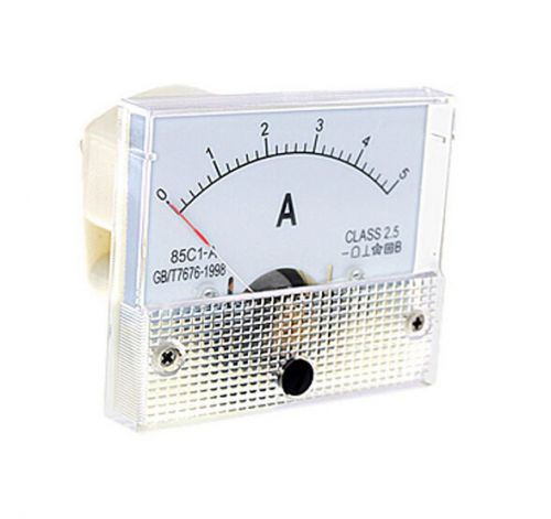 85C1-A Analog Current Panel Meter DC 5A AMP Ammeter