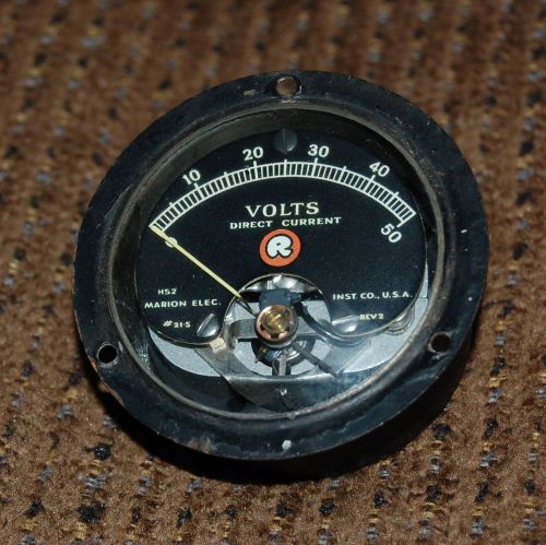 Marion Direct Current Volts Meter  0 - 50