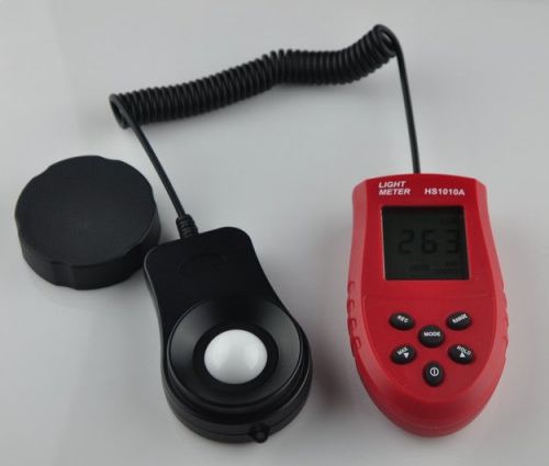 New high accuracy lcd digital 200,000 lux light meter photometer luxmeter 3range for sale