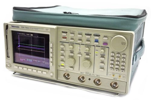 Tektronix tds-744a 4-channel 500mhz color digitizing digital oscilloscope gpib for sale