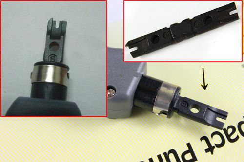 1pcs impact punchdown tool punch down 110 terminal wire clamp module wire cutter for sale