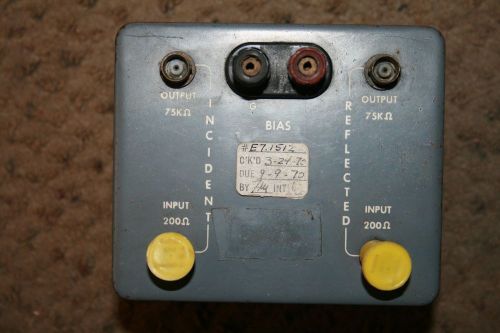HP AC-60K Barretter Matching Transformer for Reflectometer Applications