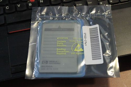 HP 85700A 32KB MEMORY CARD FOR SPECTRUM ANALYZER - BRAND NEW IN SLEEVE