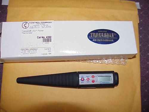 CONTROL COMPANY 4350 THERMOMETER  POCKET