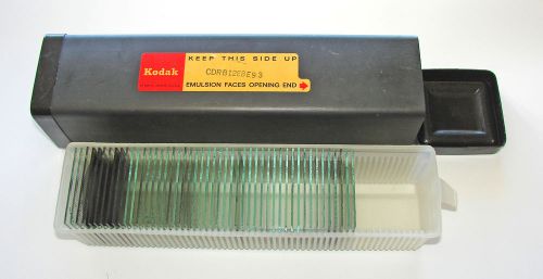 Lot of 48 - 2  1/2  X 2  1/2  Kodak Hi Res Glass Plates Microelectronics Step &amp; Repeat