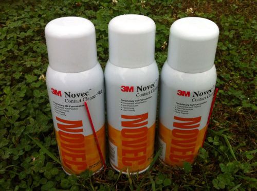 3M Novec Non-Flammable Contact Cleaner Plus 11 oz. can  ( 3 cans)