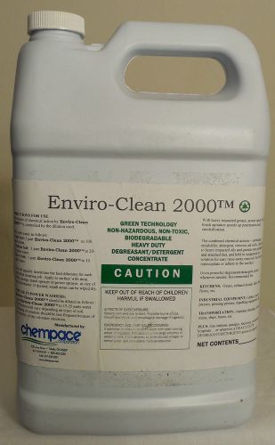 Enviro-Clean 2000 Heavy Duty Degreasant/Detergent Concentrate, 1 Gallon