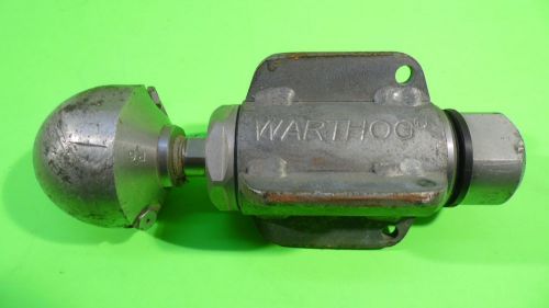 WARTHOG P8 Sewer Clean Out Jet Long Body w/ centering fins