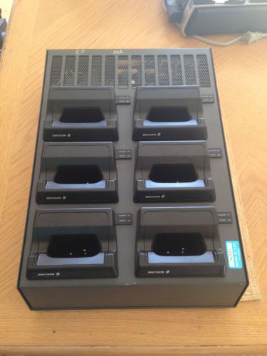 Used Ericsson 2-Way Radio Battery Charger 6 Gang