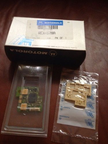Motorola Encyrption Board W/ Pad REX4578A