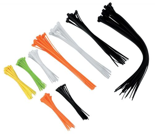 TEKTON 6235 Assorted Cable Ties, 200-Piece