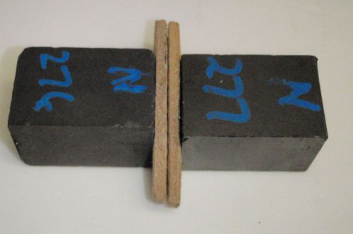 Rare Earth Magnets 1&#034; x 1&#034; X 1 1/2&#034; Super Strong NdFeB Rare Earth Magnet Lot 2