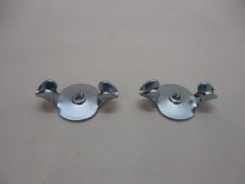 2pc ford 1/4-20 air cleaner wing nut zinc finish automotive part new for sale