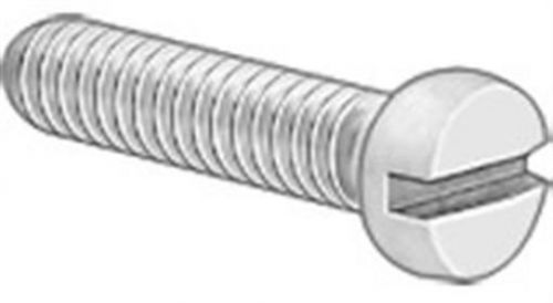 #10-32x5/16 machine screw slotted fillister hd unf zinc pk 50 for sale