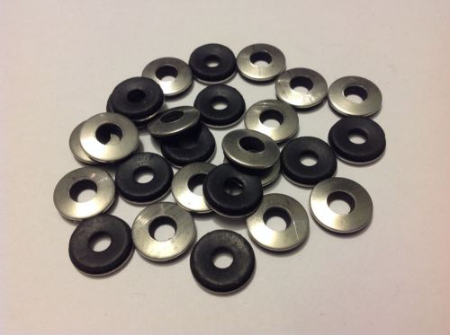 #12 - Stainless Steel Neoprene Bonded Sealing Washers - 25 Pieces