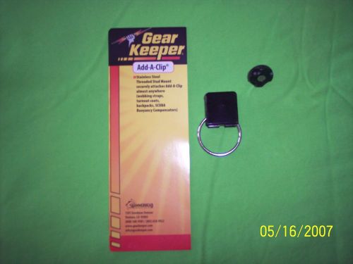 Gear Keeper Add A Clip Pin Mounted Stainless Steel Ring