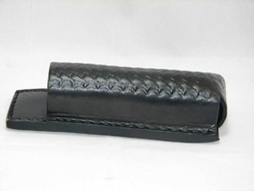 Boston Leather 5577-3 Black BW Open-Top Pelican 8060 Flashlight Holder
