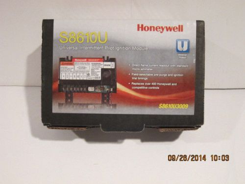 Honeywell s8610u3009/u universal intermittent pilot ignition module-f/ship-nisb for sale