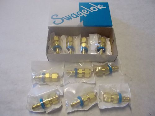 SWAGELOK B-PB6-SL6 MULTI PURPOSE PUSH-ON HOSE END CONNECTION 3/8IN (LOT OF 10)