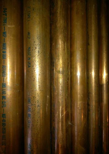 2&#034; Hard Copper pipe/ Type L ..Sold by the inch!!