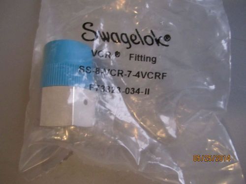 Swagelok 1/2&#034; mvcr x 1/4&#034; fvcr reducing bushing #ss-8-vcr-7-4vcrf lot of 10 for sale