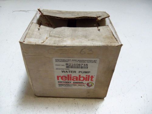 RELIABILT R23506735 WATER PUMP *NEW IN BOX*