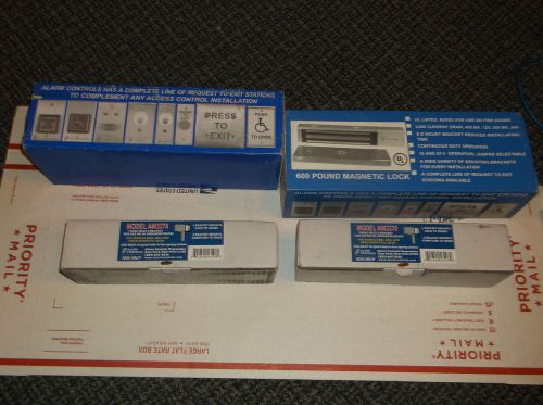 Alarm controls mag locks with brackets dsc security for sale