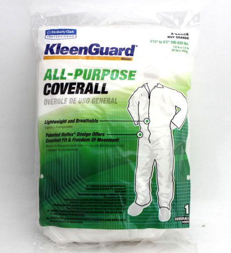 3 packs of kleenguard all-purpose coverall x-large 5&#039;11&#034; to 6&#039;2&#034; 180-230 lbs for sale