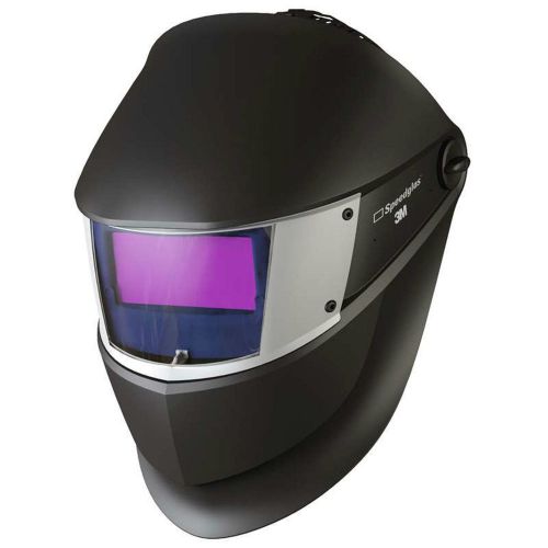 3m speedglas sl black welding helmet with auto-darkening filter shade 8-12 light for sale