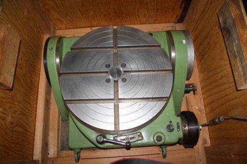 WALTER TYPE RTS 500, ROTARY TABLE INDEXING TILTING