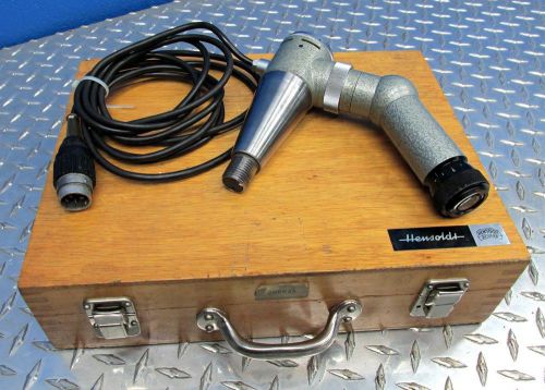 Hensoldt wetzlar centering microscope for deckel sk40 w/ swivable len &amp; case for sale