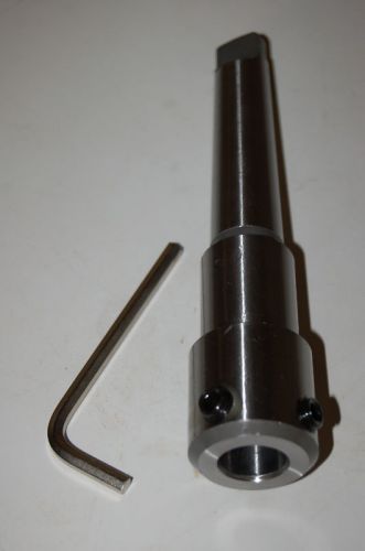 Mt3 weldon shank for drill - use annular cutter broach bits on drill press for sale