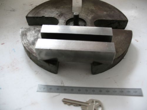 4 to 6 ton 1&#034;x3/4&#034; x4.25&#034; shop arbor  press plates, anvil wheel bar block -pair for sale