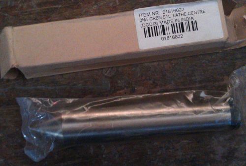 NEW MT3 LATHE DEAD CENTER MORSE TAPER #3 LATHE CENTER