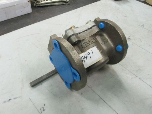 Tufline s/s plug valve 2&#034; 150# flange cf8m s/s for sale