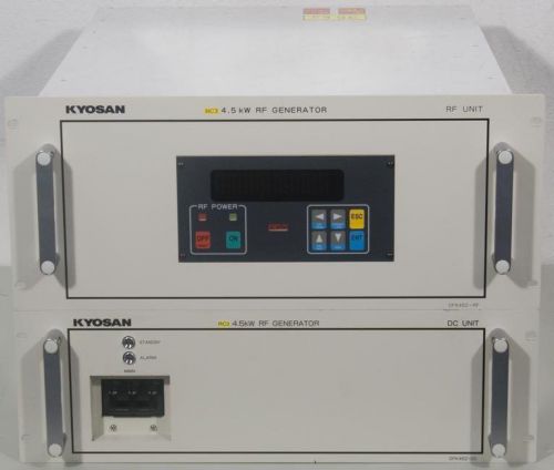 New kyosan dfkz45z-ja4 rf generator (asm eagle 12) 4.5 kw 27.12 mhz 93000-06246a for sale